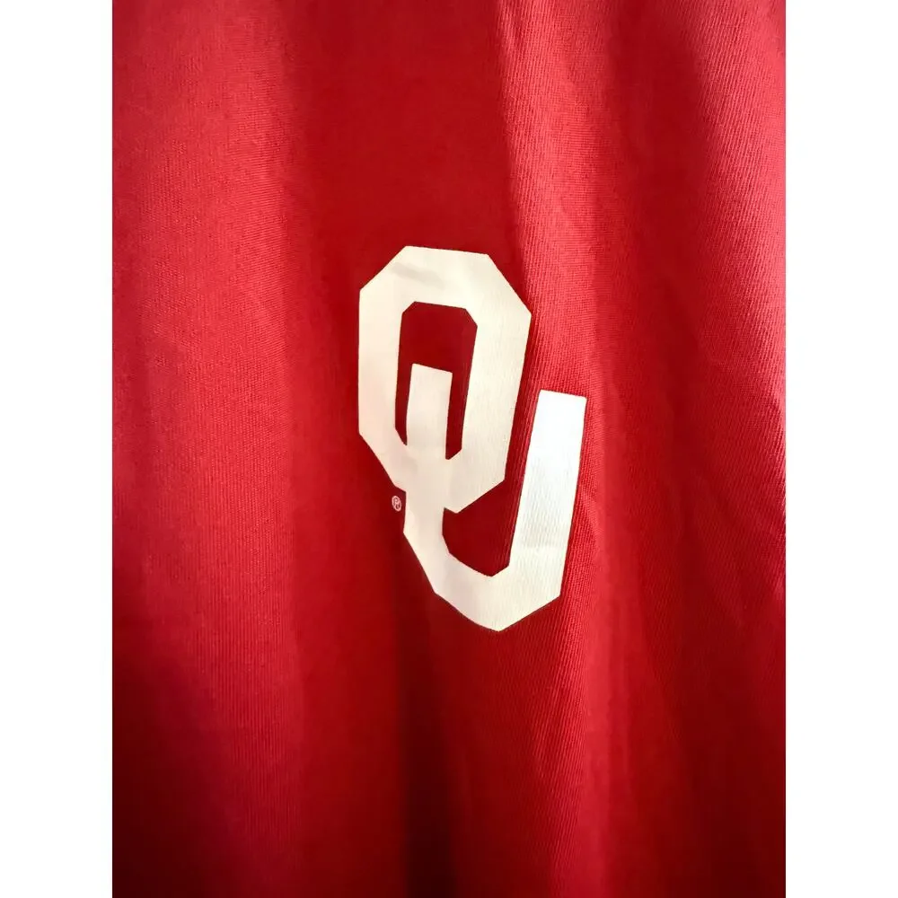 Oklahoma Sooners Colosseum Golf Match Quarter-Zip Windshirt - Crimson Size XL